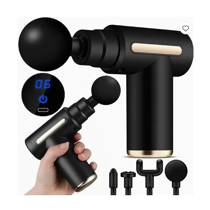mini massage gun, fit for all parts of the body.
